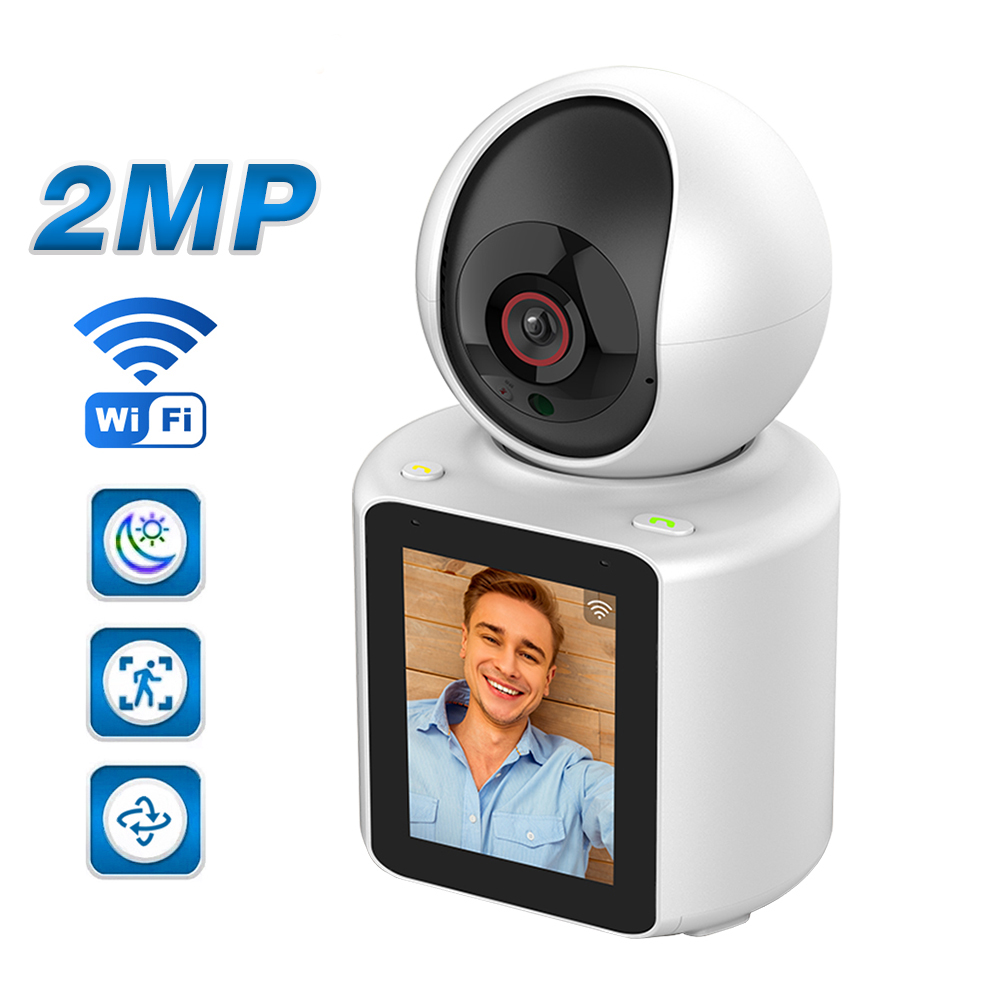 C31 Video Call Baby Camera With Screen Indoor Security Auto Tracking Monitor